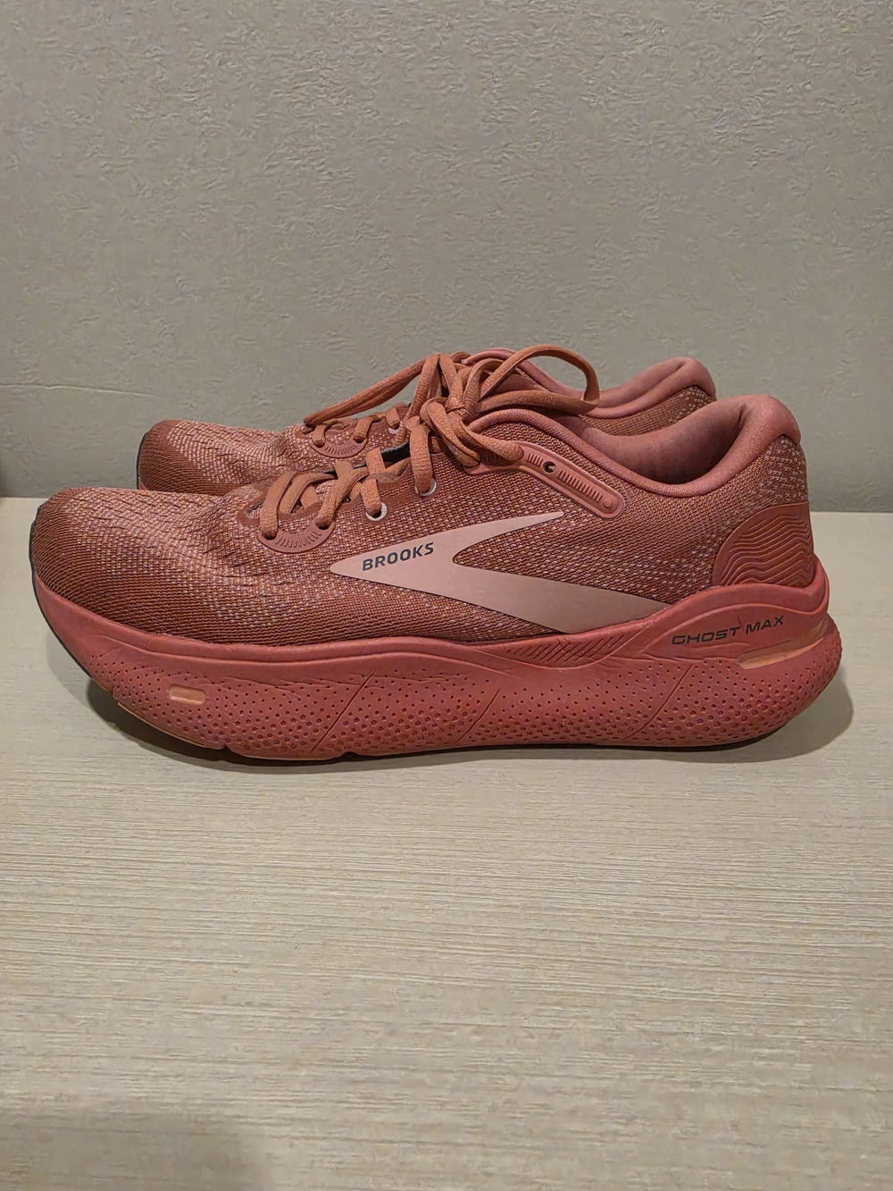 Brooks Ghost Max Cushion Running Shoes Faded Rose Pink Women’s Size 9.5 B - Picture 3 of 7